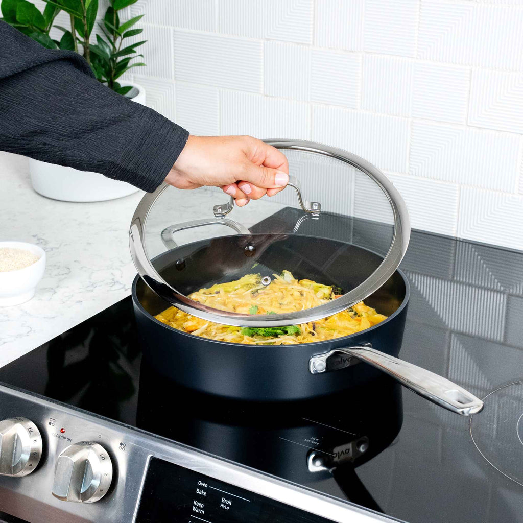 Ceramic Nonstick Cookware Set, 12-Piece